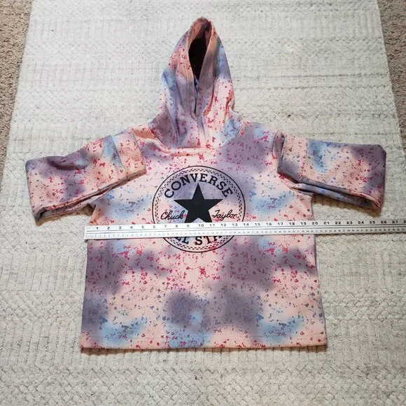 Converse All Star Tie-Dye Hoodie Sixe XL - Picture 9 of 10